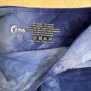 Zyia Active Blue Leggings